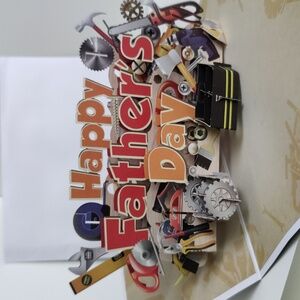 Mr. Fix it Pop-up Card - Unique 3D Design,